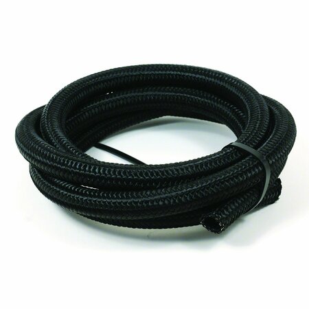 SPEEDFX HOSE, BLK NYLON SS BRD HOSE, -6AN X 10' 5350610